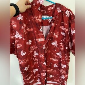 Red Hawaiian Shirt Uzzi